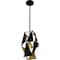 Quoizel Piccolo Pendant Mid Pendant 1 Light Matte Black QPP6196MBK - alternate 2